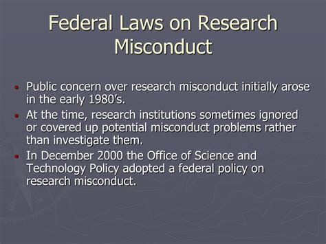Research misconduct is defined by federal law and university policy as fabrication, falsification andor plagiarism in proposing or performing research or in reporting research results. . Regarding penalties for research misconduct which of the following is correct